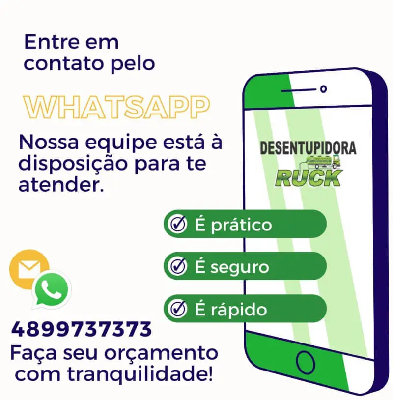 Desentupidora Ruck em Imbituda SC e Região